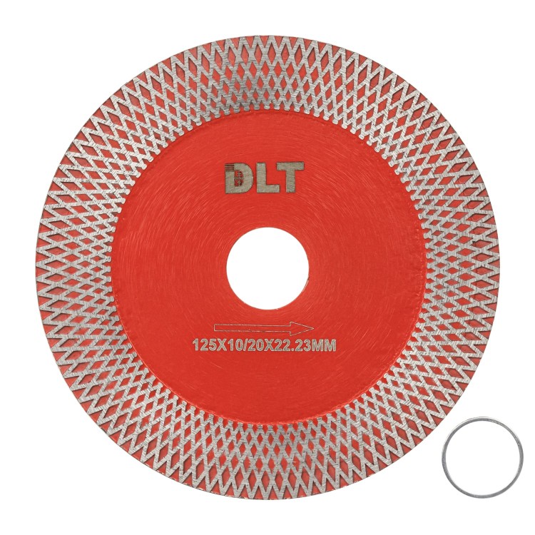 Алмазный диск для резки и заусовки плитки под 45°, DLT №1
